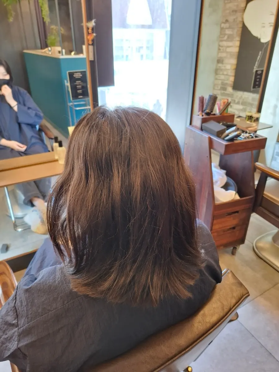 Thinning out the ends during the cutting process