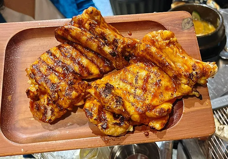 마늘소금 간장양념 매운양념 닭갈비