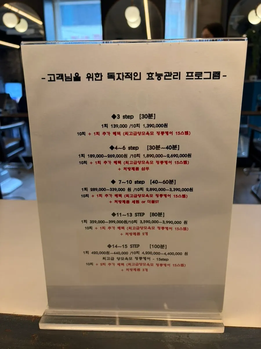 Scalp care program information