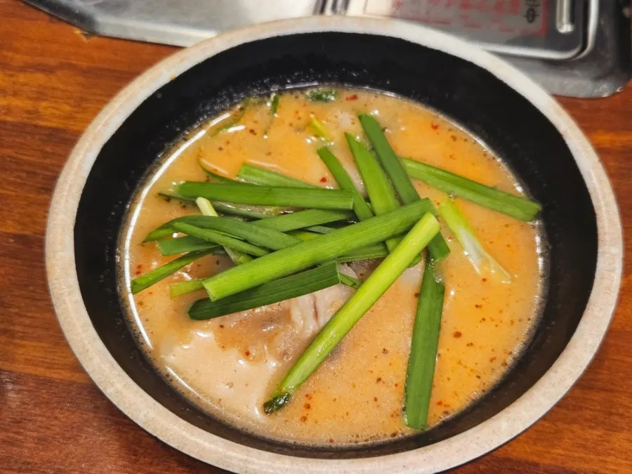 Broth and solids that pair perfectly with soju