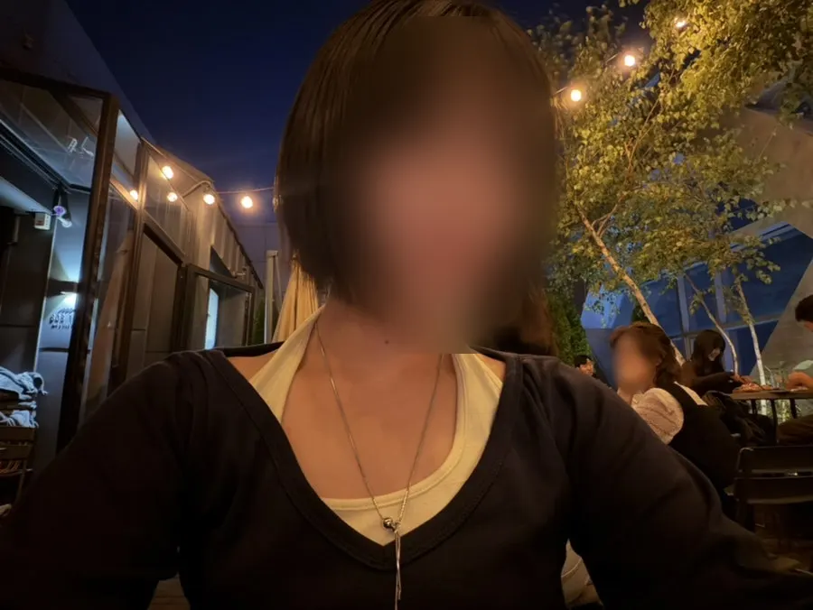 완성된 중단발 태슬컷 가로 사진