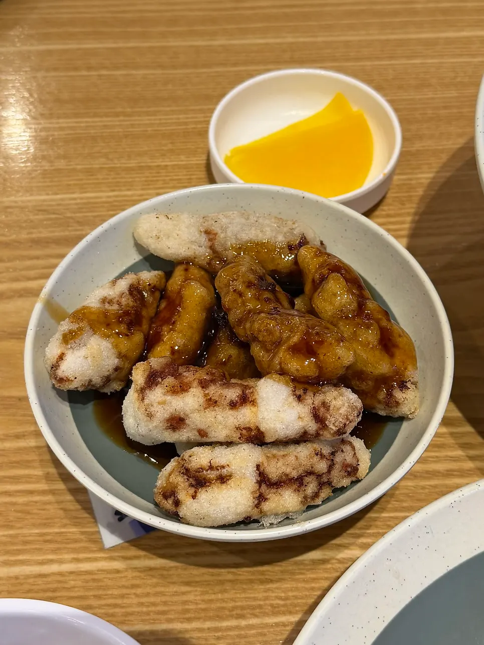 Chibao's mini tangsuyuk ordered with original sauce