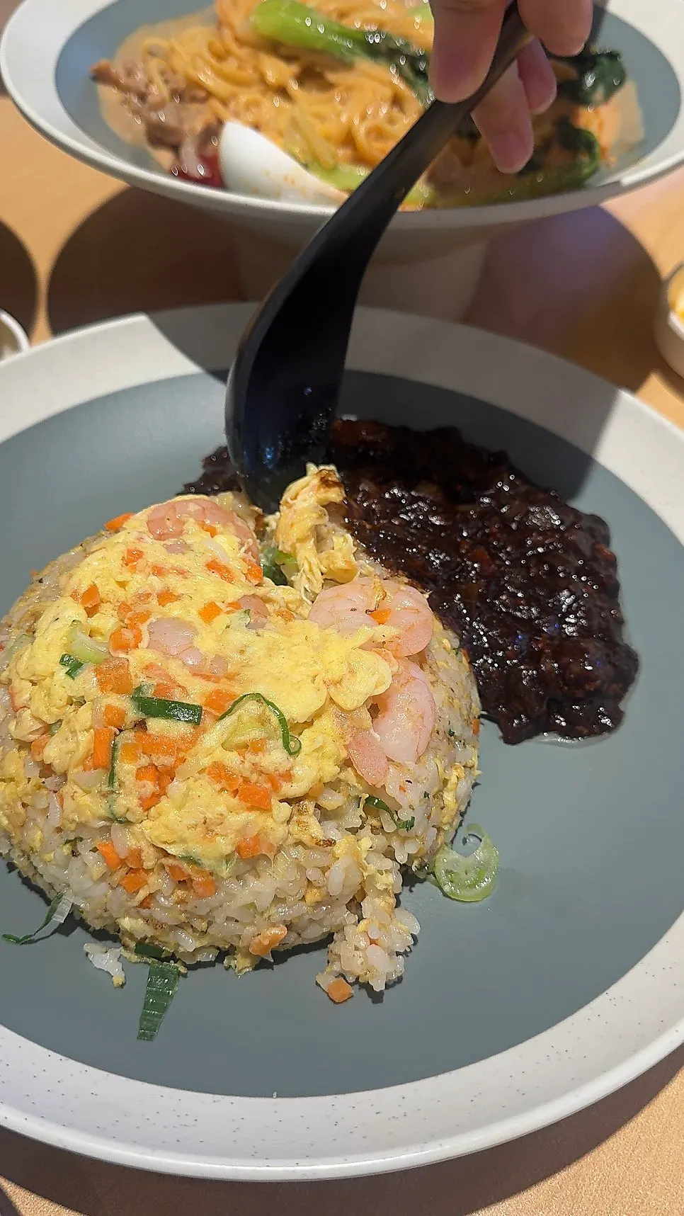 Fluffy shrimp fried rice at Chibao