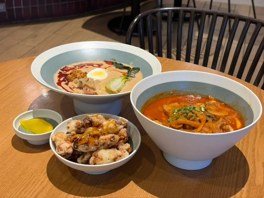 Mini tangsuyuk incluido en el set de tantanmen