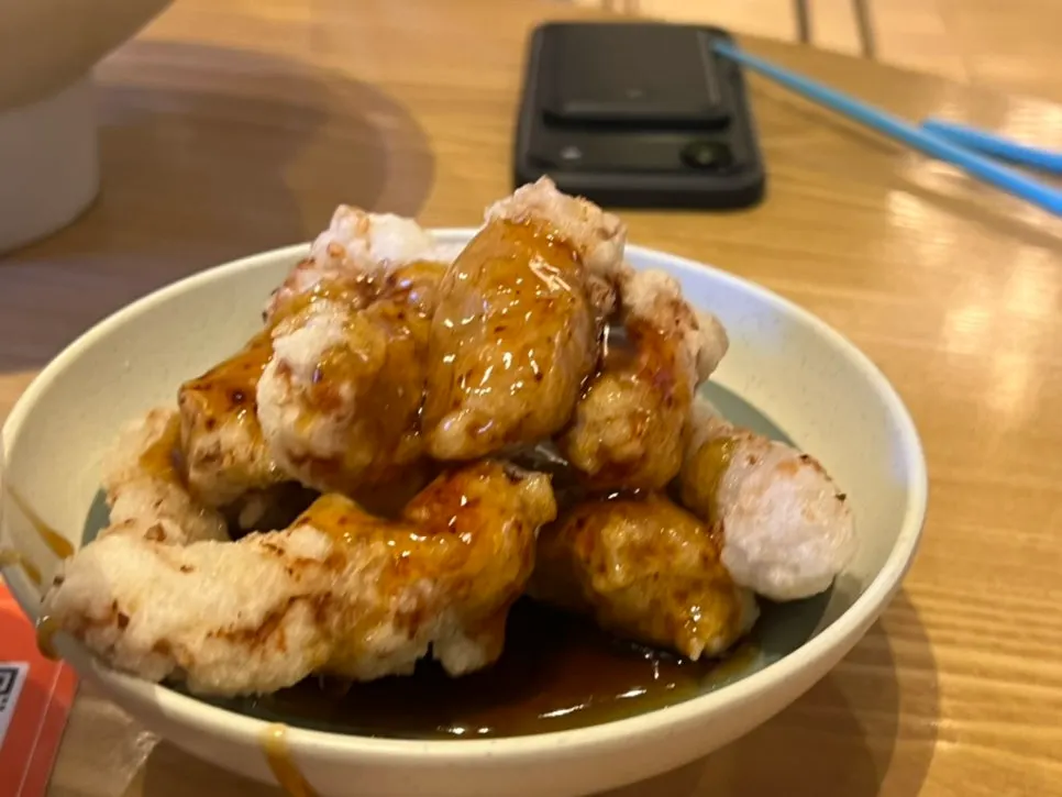 Mini tangsuyuk that comes with the Chibao set