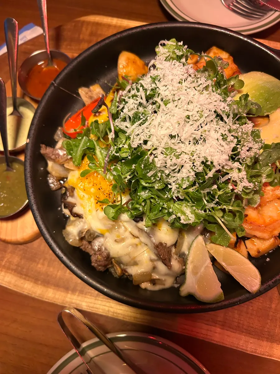 칠랑고 타코플레이트 2인 한상 차림