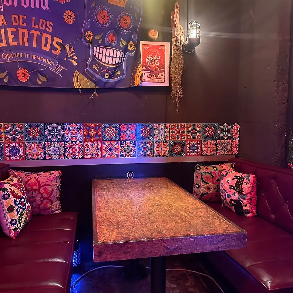 Vintage interior of Chilango Seolleung Main Branch