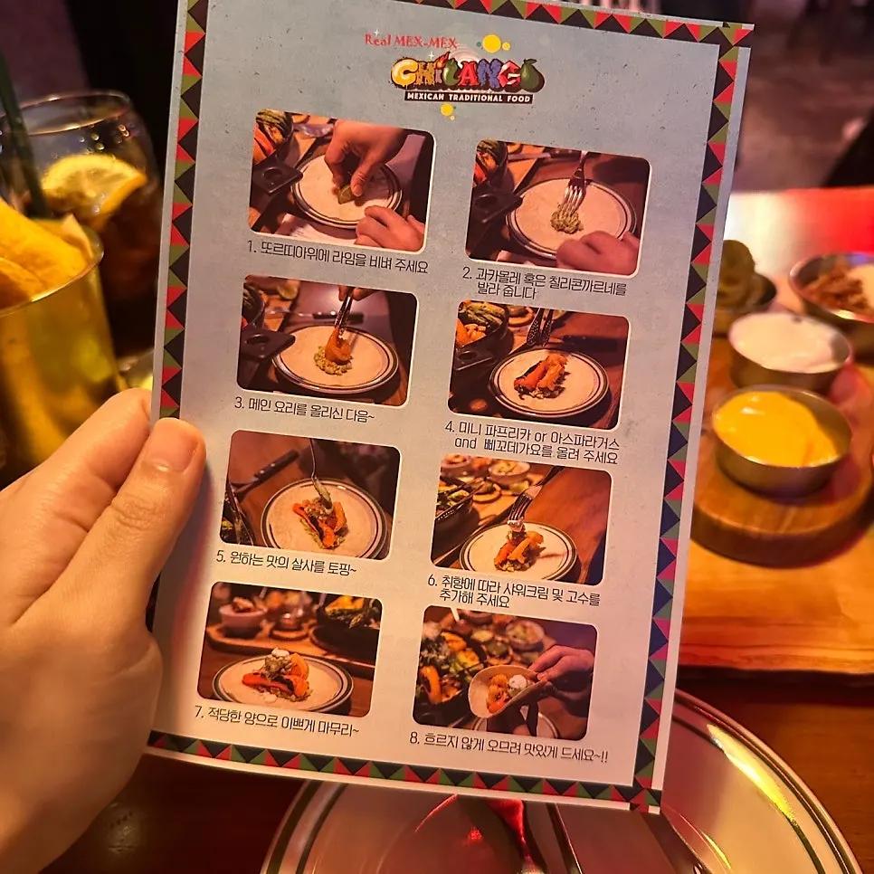 Taco filling and tortillas laid out on the plate