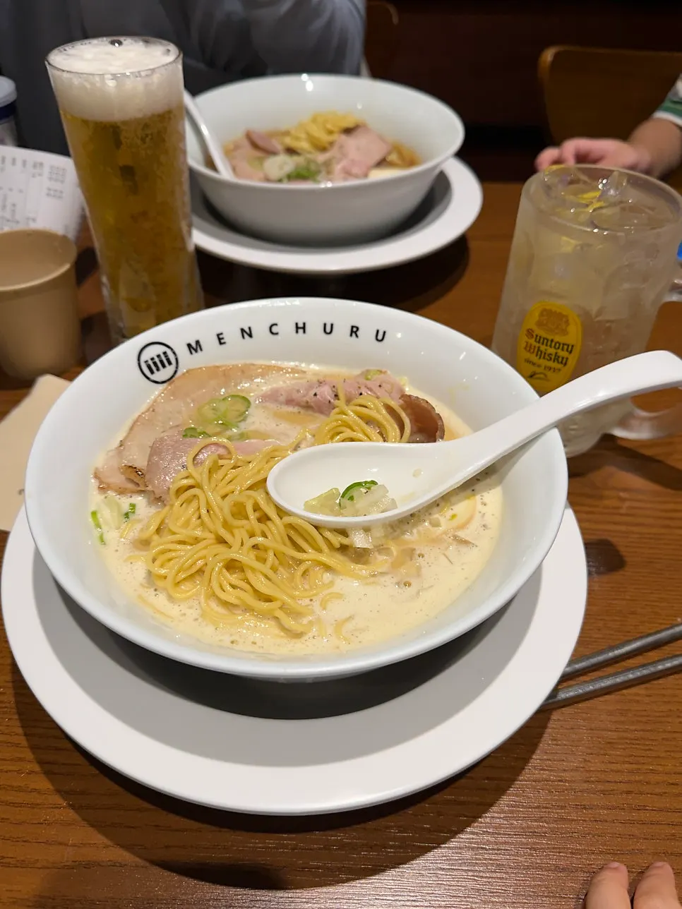 Tori paitan ramen with a full-bodied broth