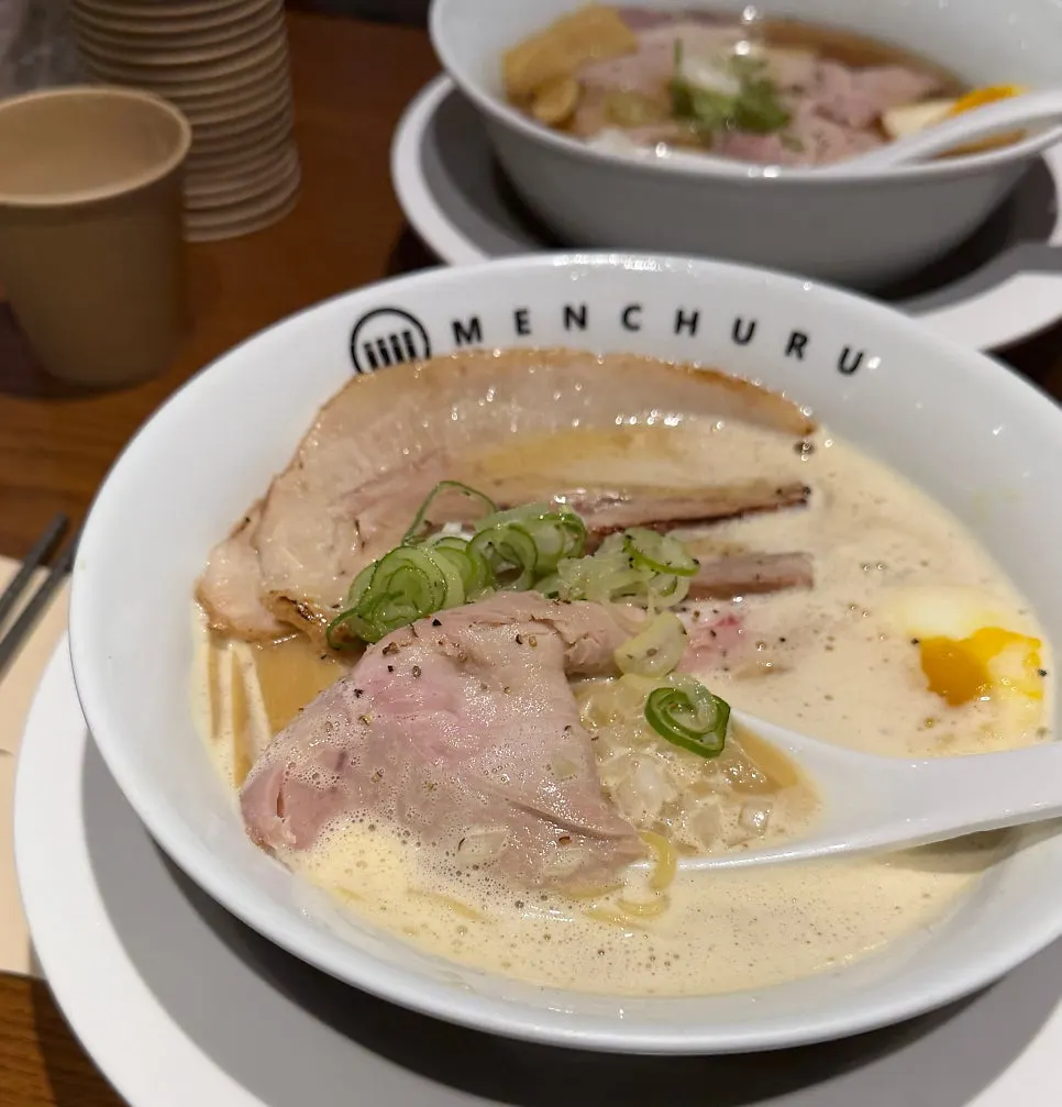 Meal menu selection at Mentsuru Children's Grand Park Branch