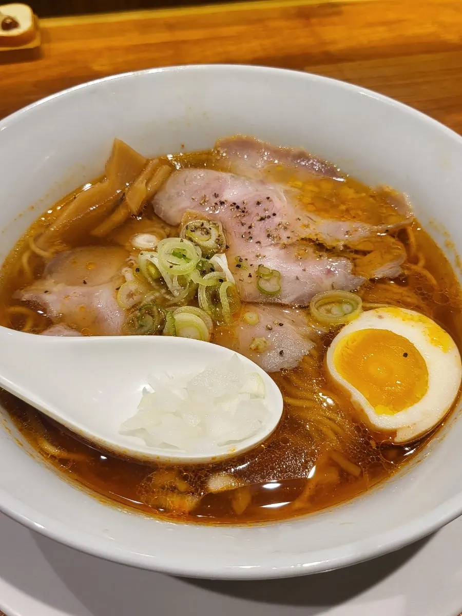 매운 쇼유라멘 주문 메뉴