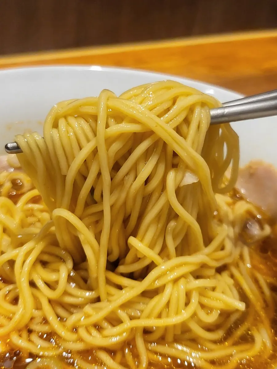 매운 쇼유라멘 국물