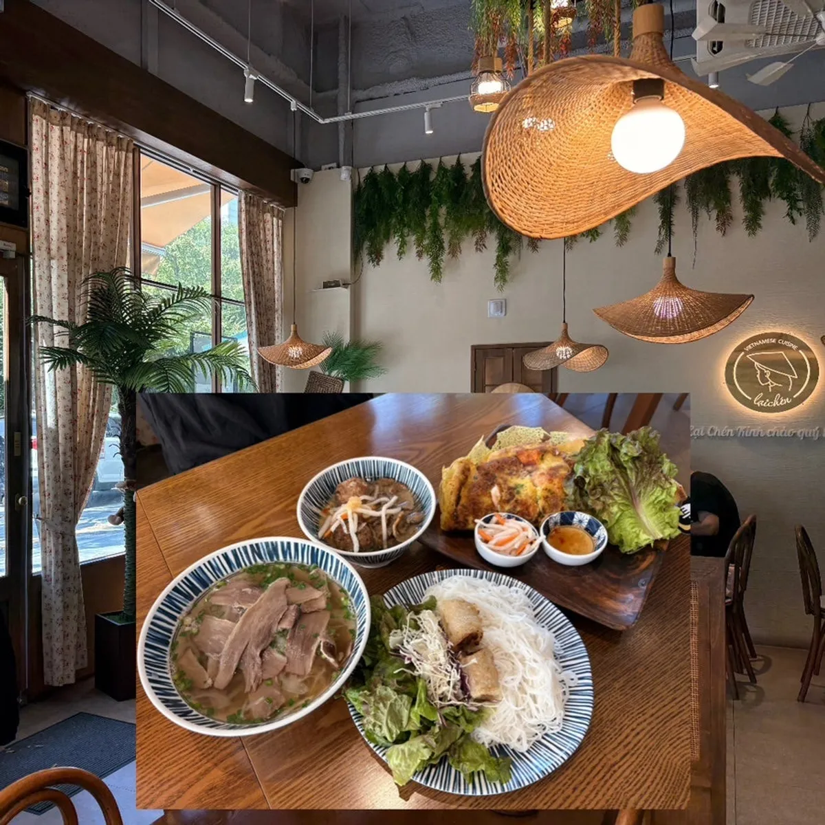 A representative photo of Vietnamese dishes at Raichen Chilgok Branch
