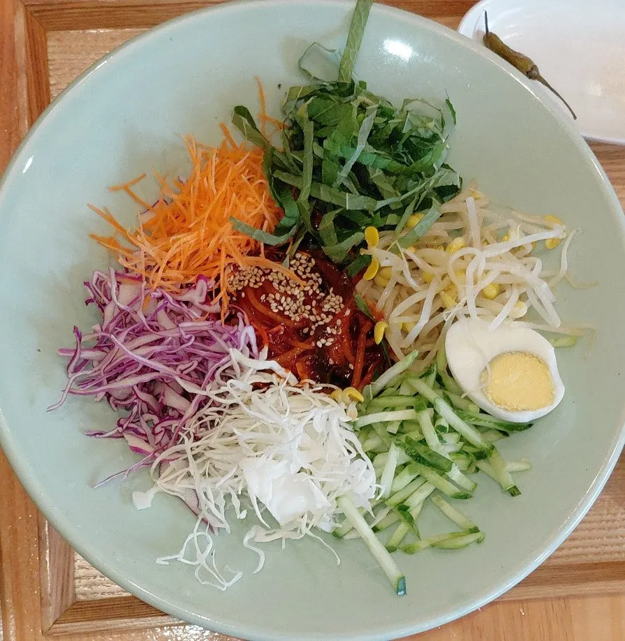 칠성비빔쫄면 한 그릇