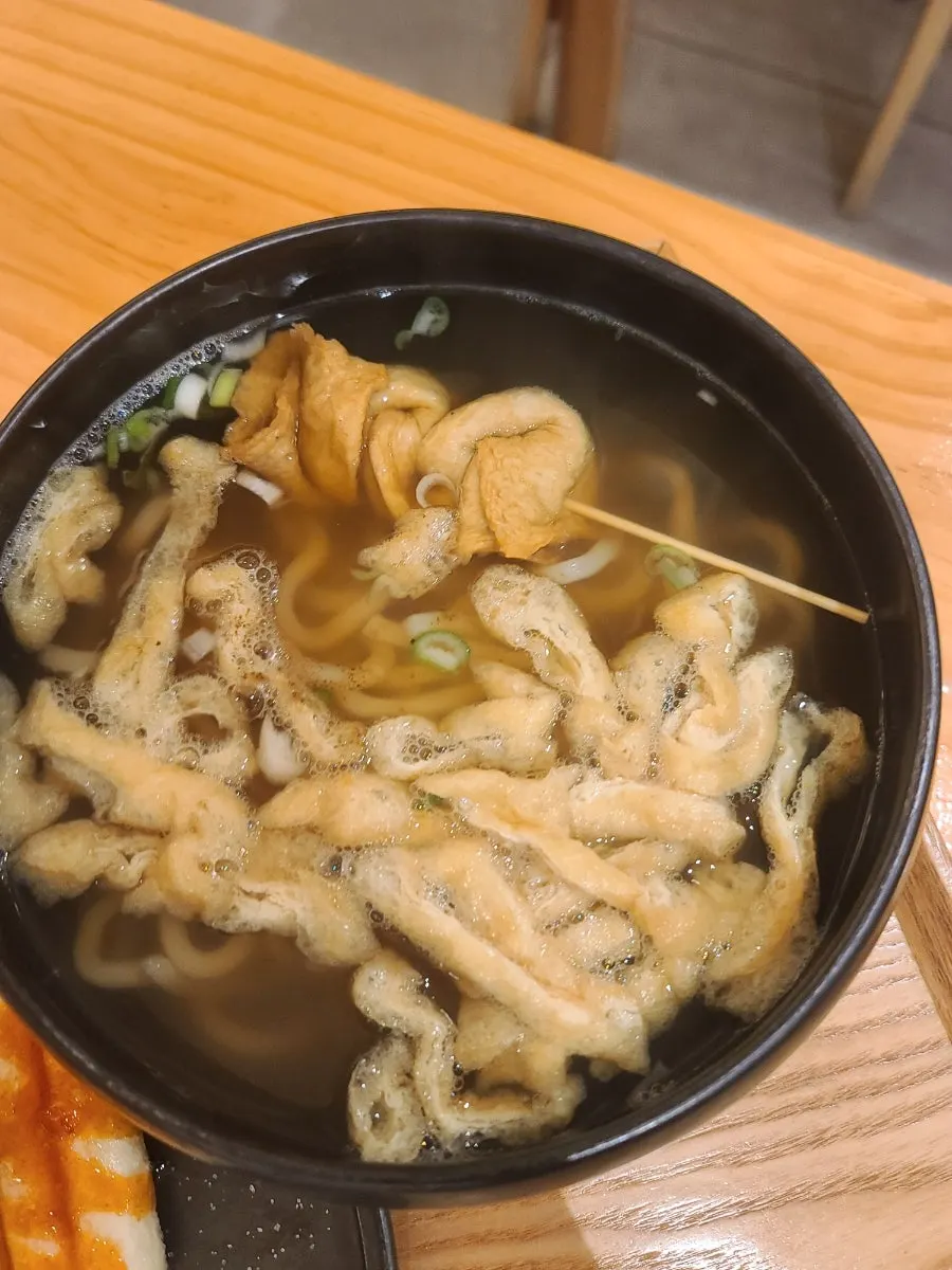 Kids' udon set at Chilseong Jemyeonso