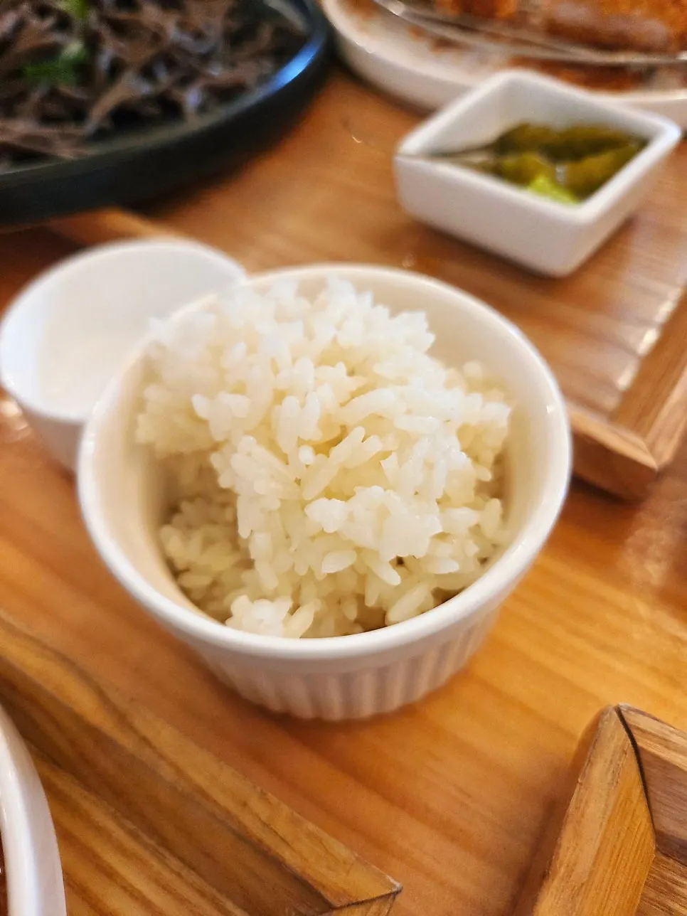 Free rice and bread provided for children