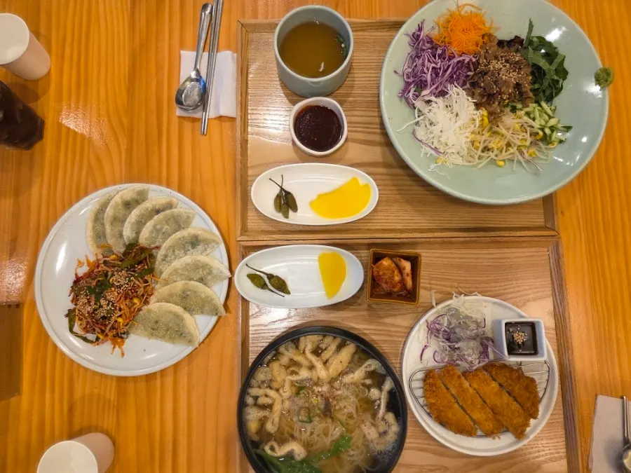 Seasonal chogye guksu and event notice