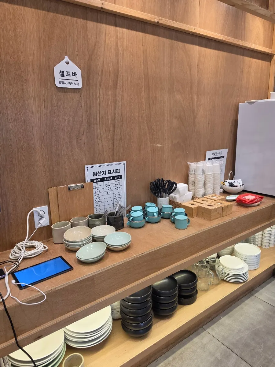Neat dishware and cutlery set on the table