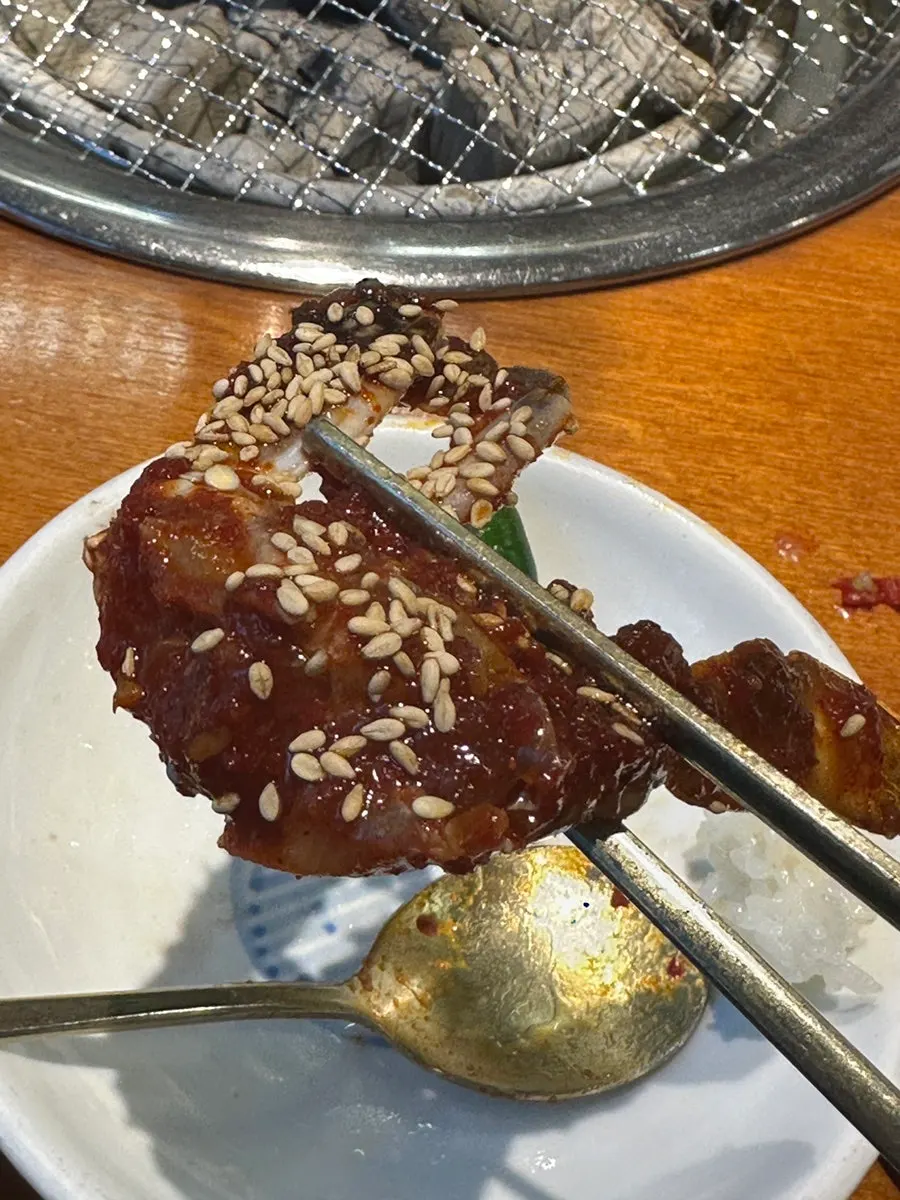 Yangnyeom gejang side dish packed with crab meat