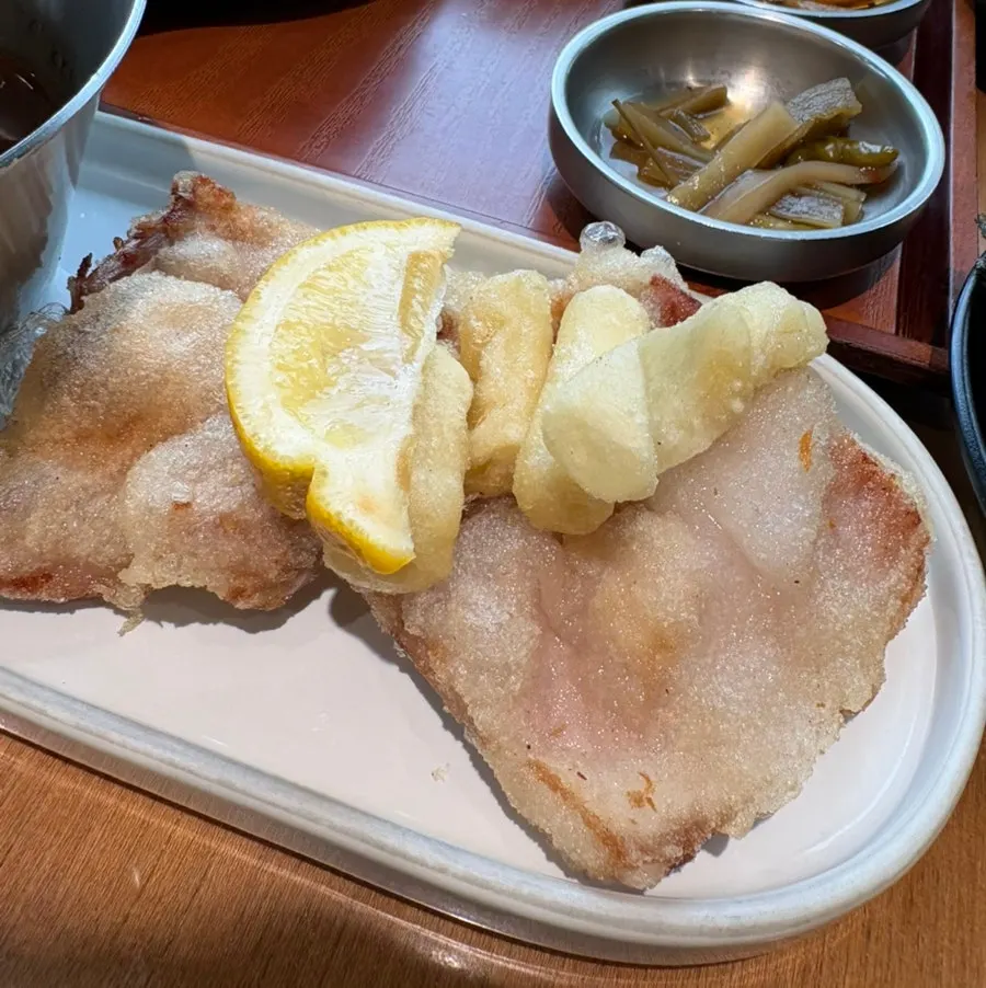 Large pieces of mini tangsuyuk