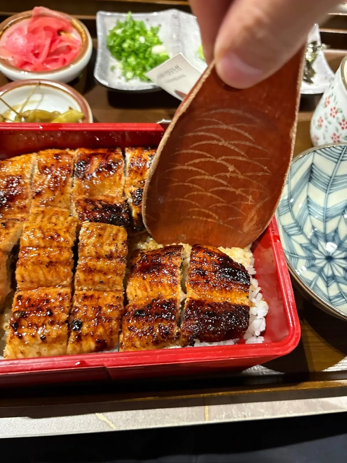 Signature hitsumabushi dish at Chisot Yeoksam Main Branch