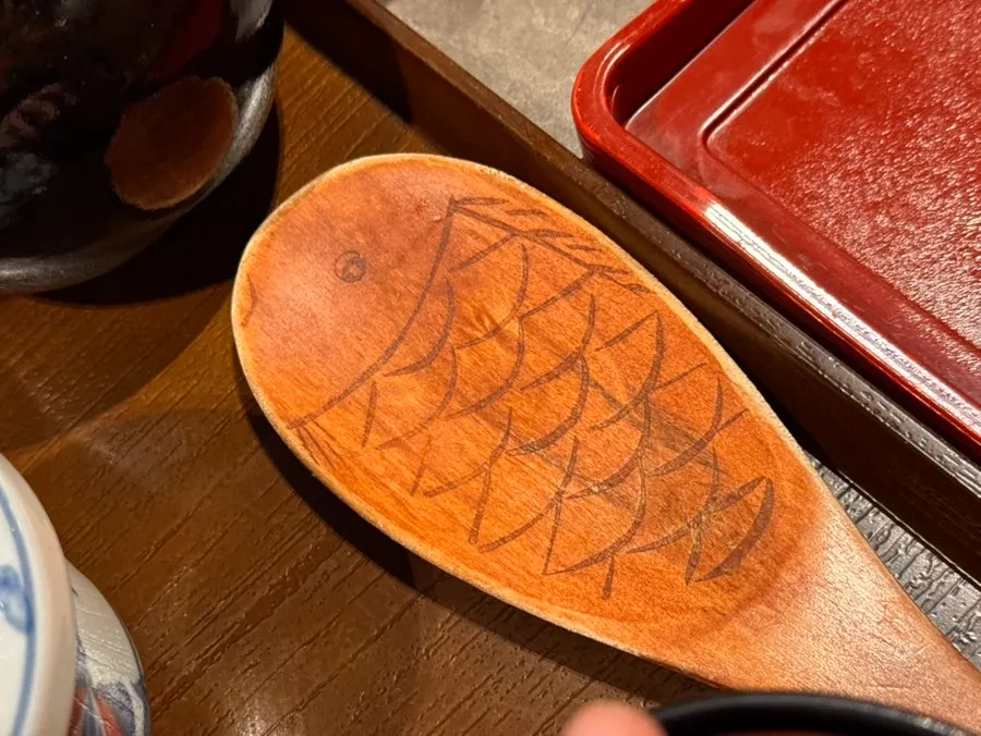 Warm broth poured over eel to make ochazuke