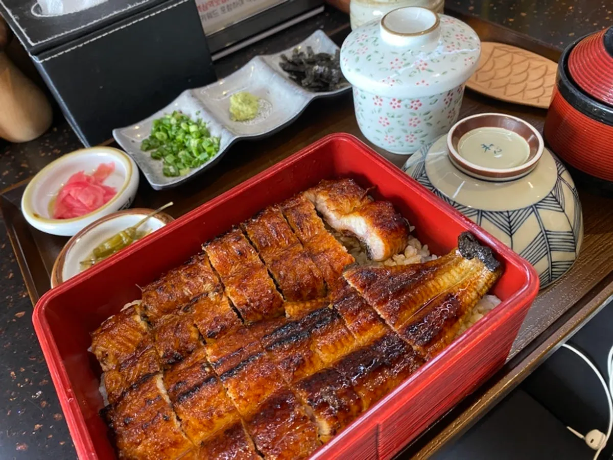 Instruction sheet for how to eat hitsumabushi