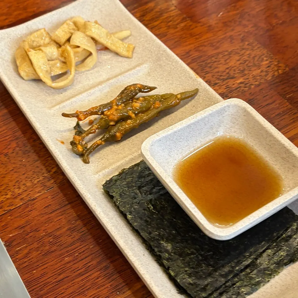 Basic side dish spread