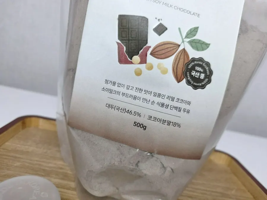 초코두유 원재료 정보