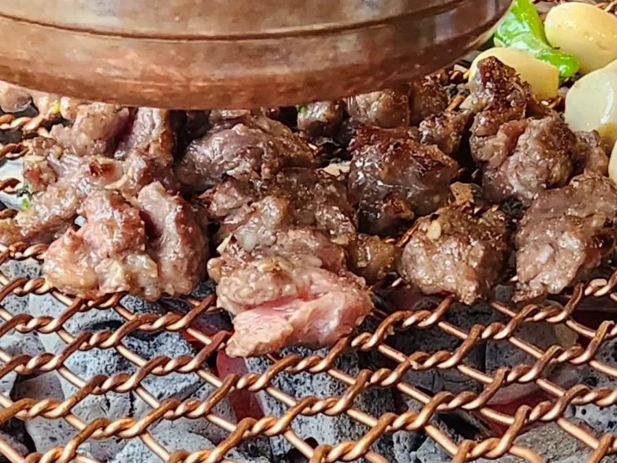 마무리로 남은 대창 막창 구이
