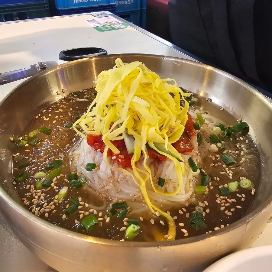 초대창 백석점 김치말이 국수