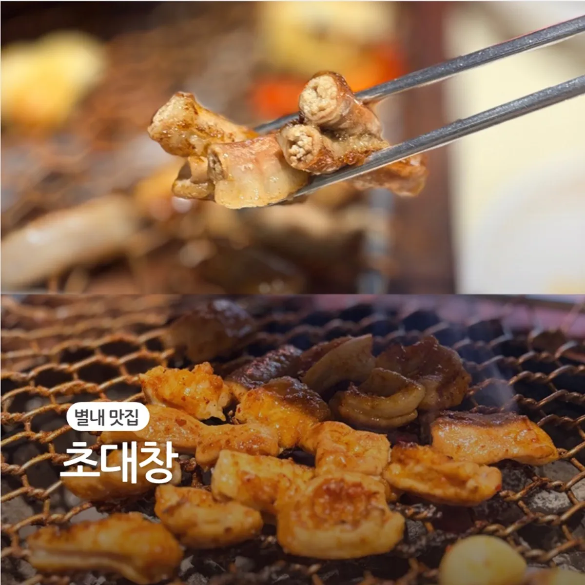 Representative gopchang meal at Chodaechang Byeolnae