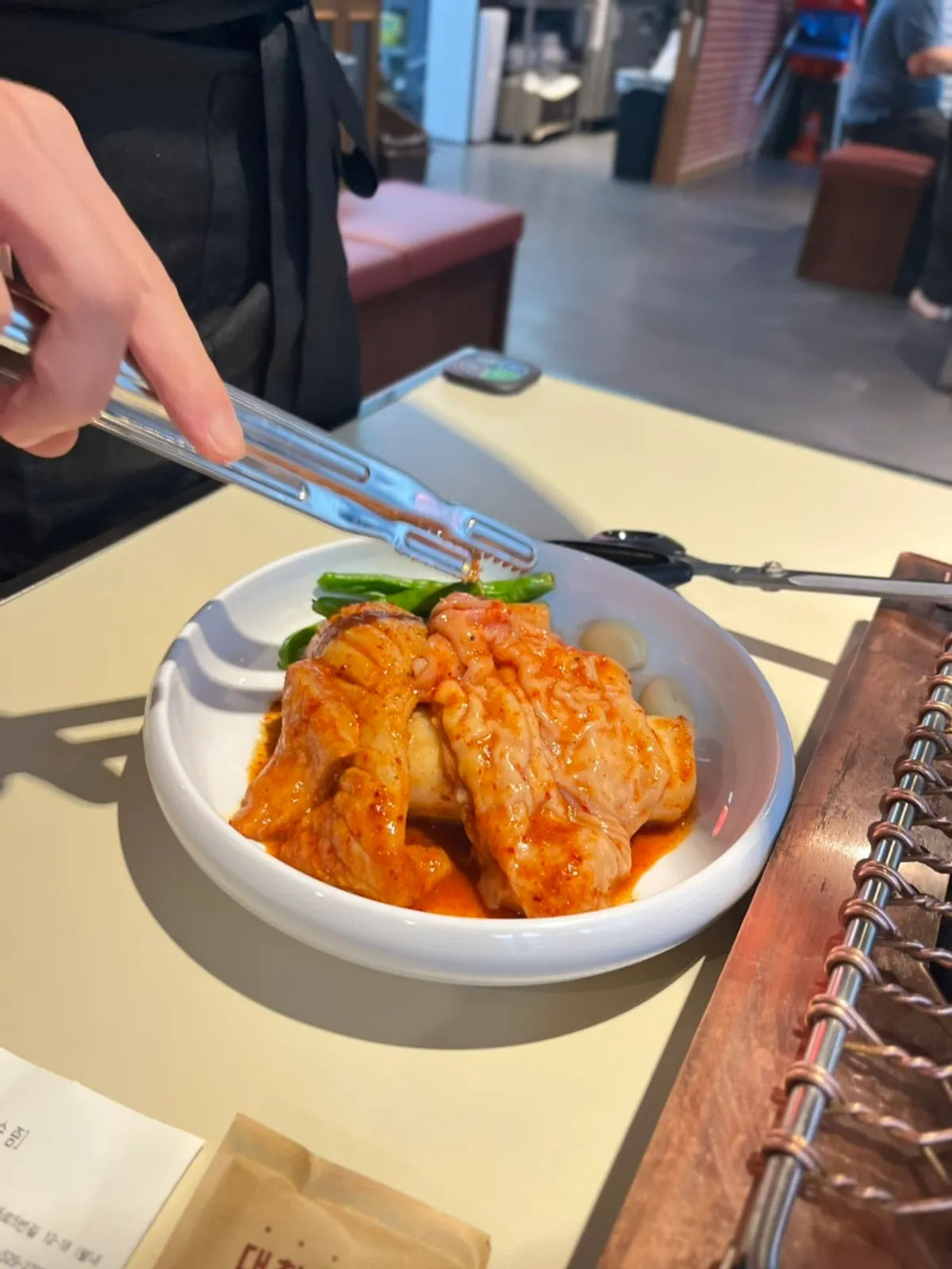 Grilled beef offal at Chodaechang Byeollae Branch