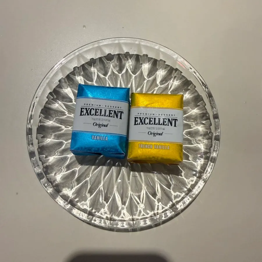 Ice cream served for dessert