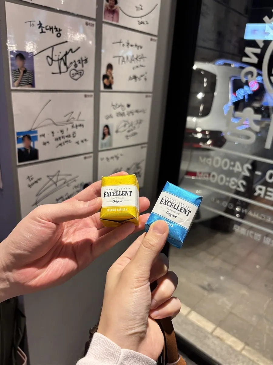 チョデチャン別内店でもらったエクセレントのデザート