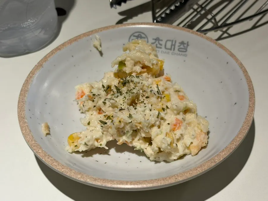 의외로 맛있었던 감자샐러드 밑반찬