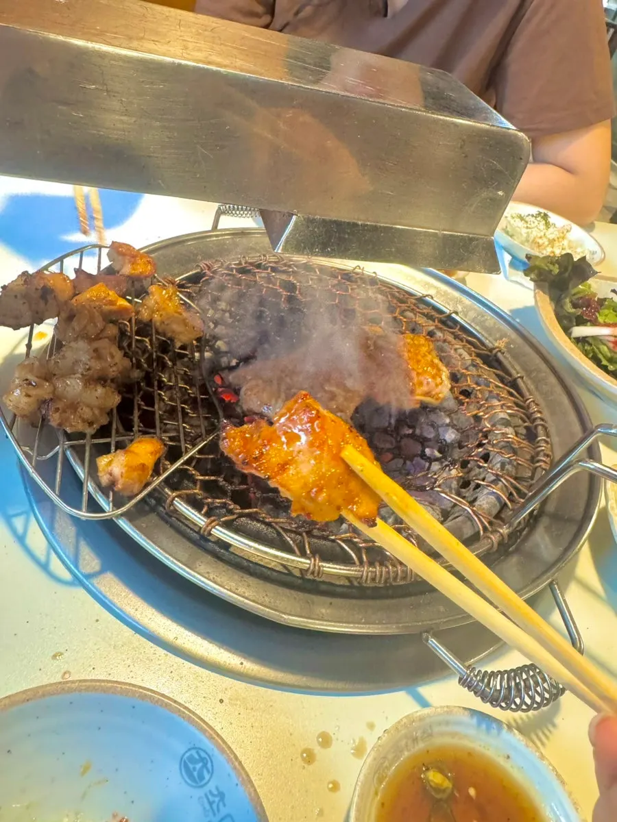 Teuk-yang pieces cut to resemble pork ribs