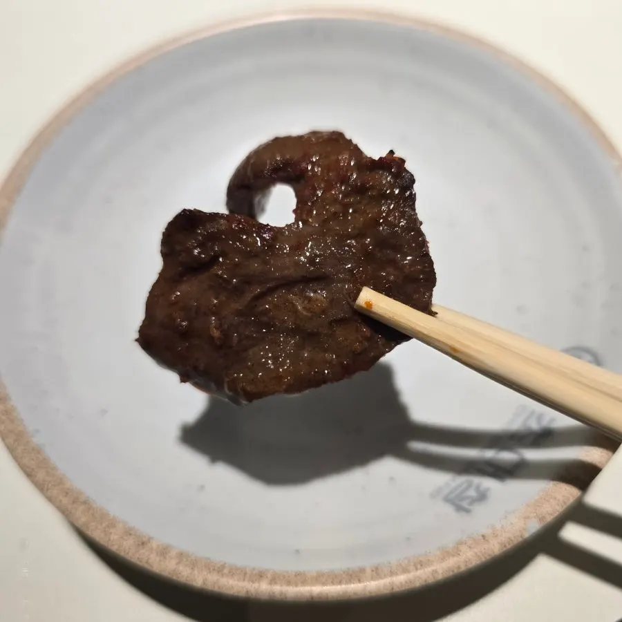 노릇하게 구워진 염통