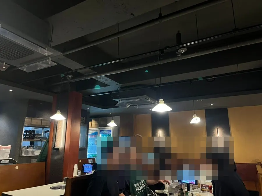 초대창 당산역점 내부 테이블 배치