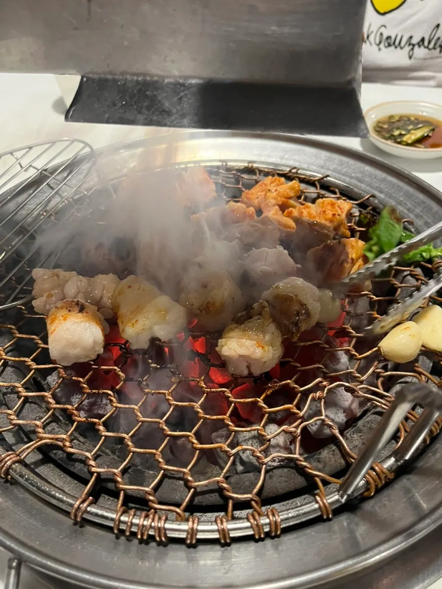 쫄깃한 특양구이 클로즈업