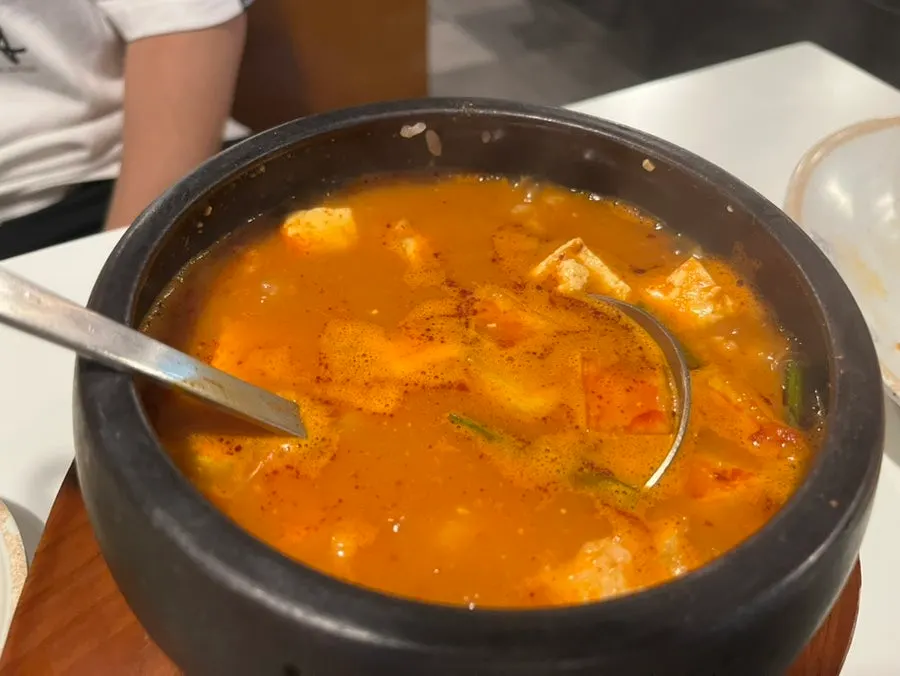초대창 당산역점 식사 마무리 상차림