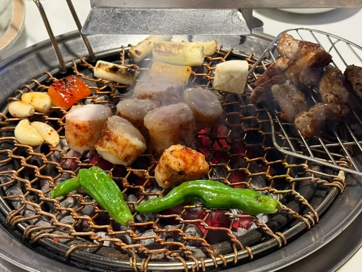 양념 막창구이와 양념 한우대창구이
