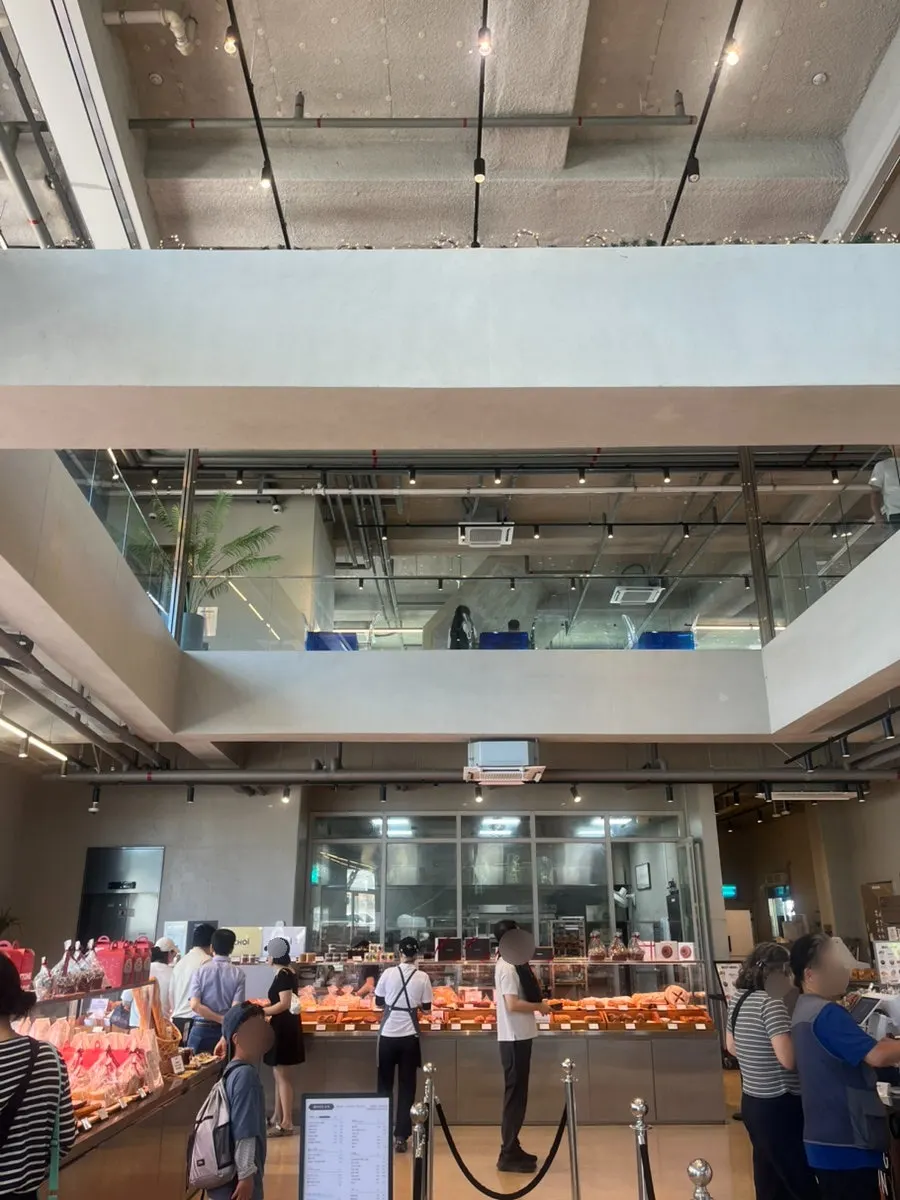 Floor guide inside Choi Main Branch