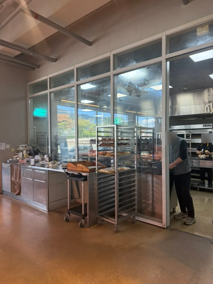 Cake corner at Choi Bakery Café