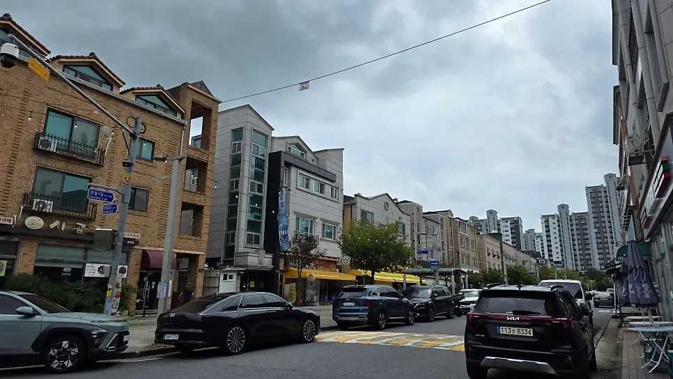 관평동 초이다이닝 대전관평점 외관과 간판
