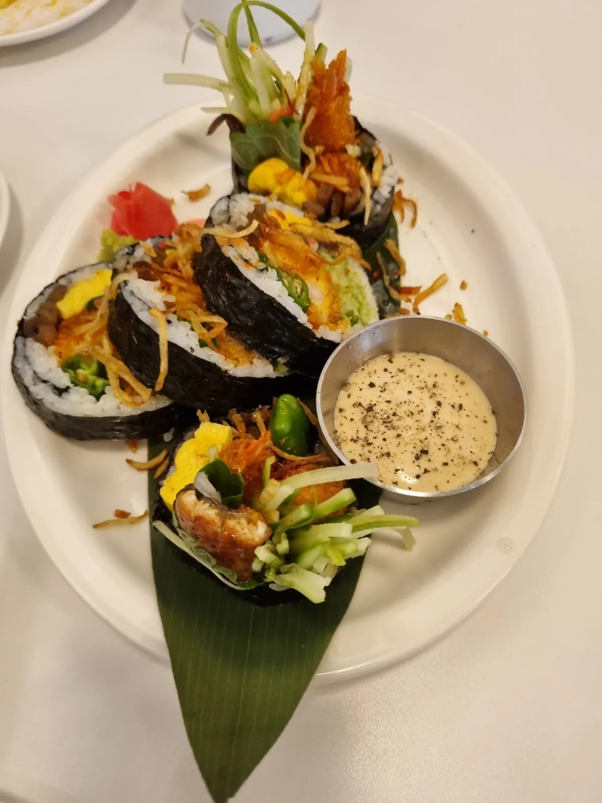 Futomaki, the highlight of the Couple A Set