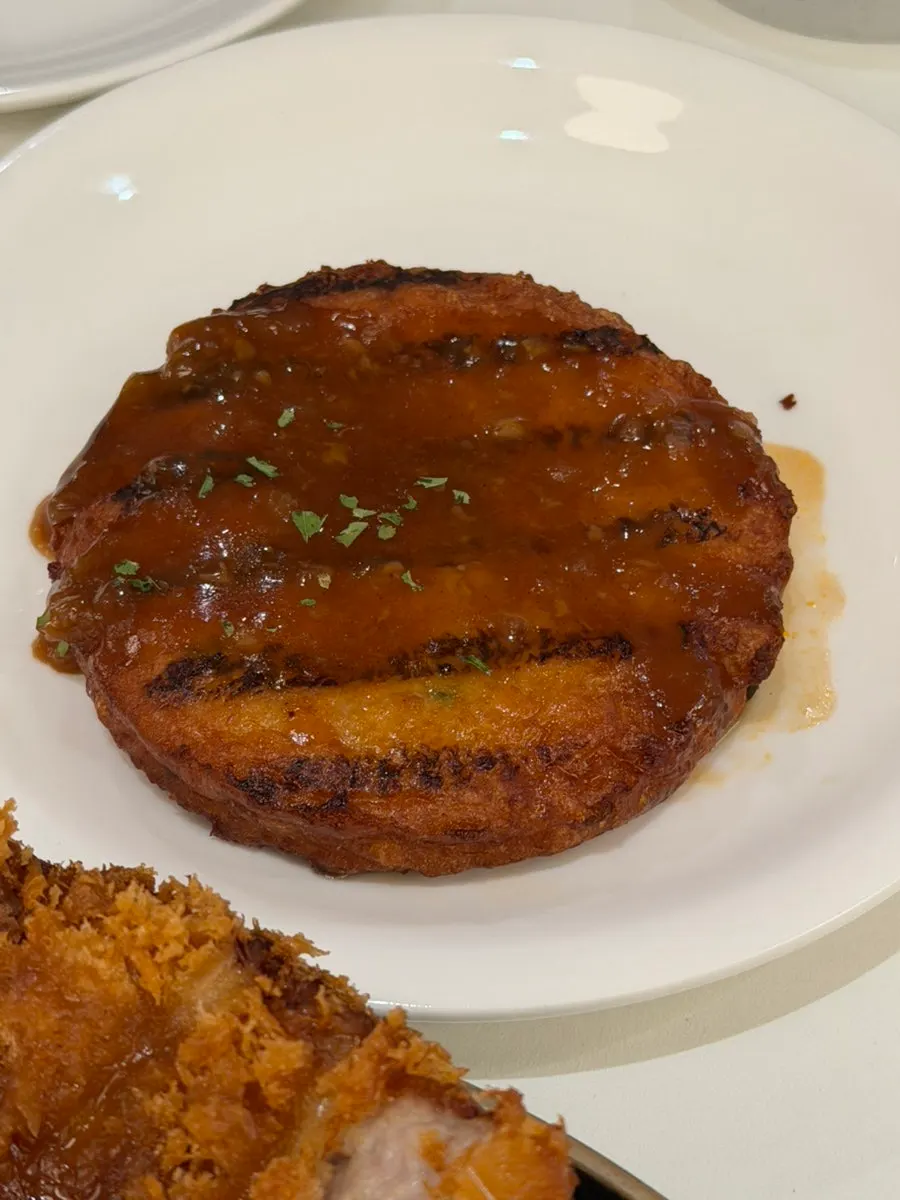 Bone-in tonkatsu topped with house-made tonkatsu sauce