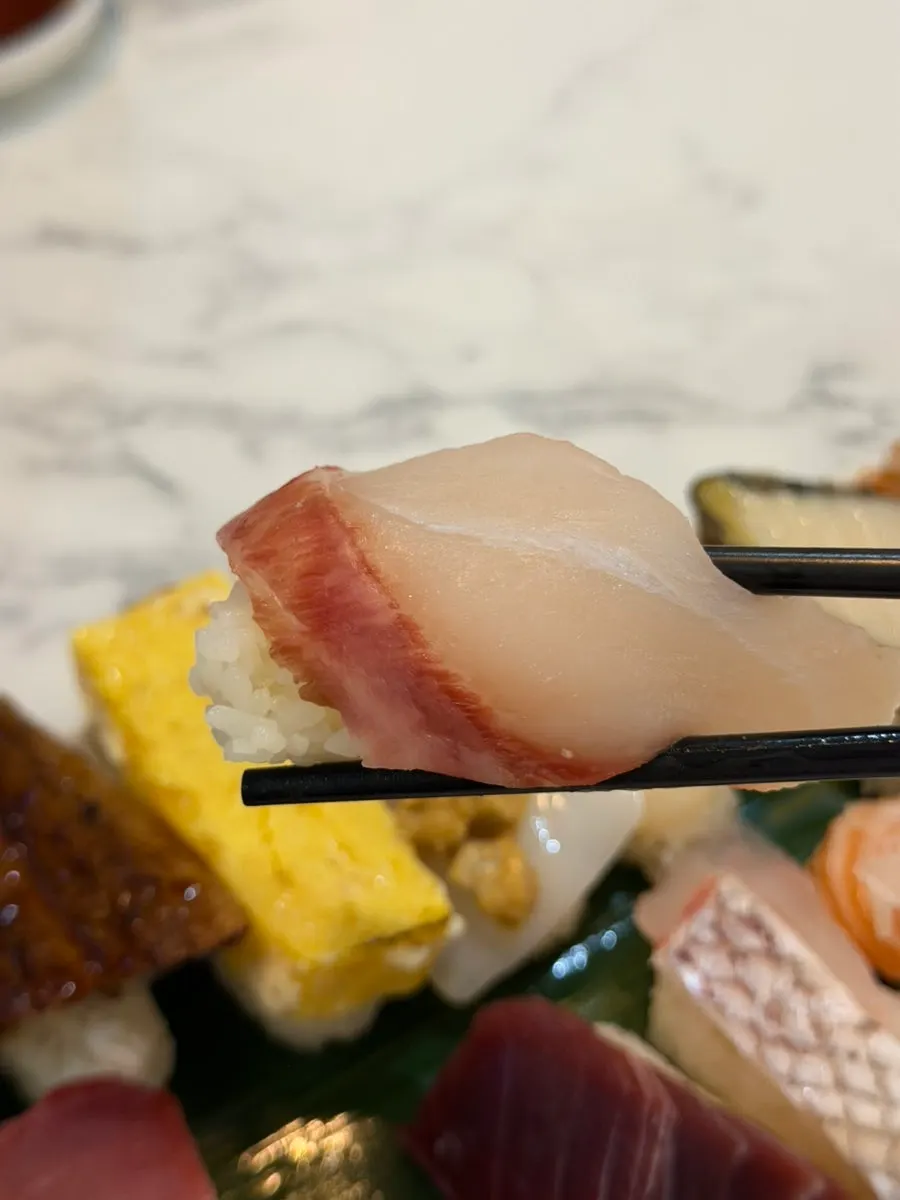 Melt-in-the-mouth salmon sushi