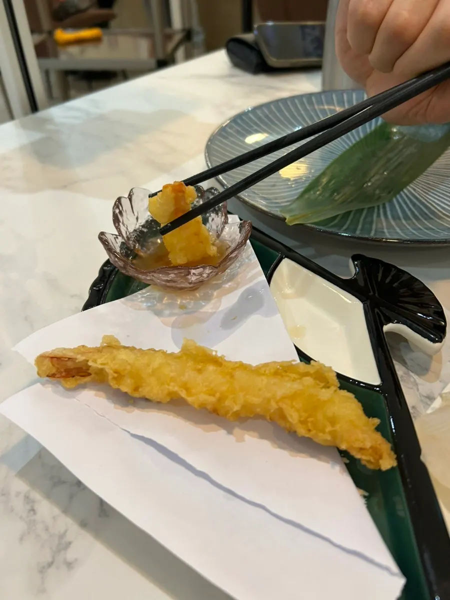 따로 나온 참돔·참치뱃살·안키모갑오징어 단품 초밥