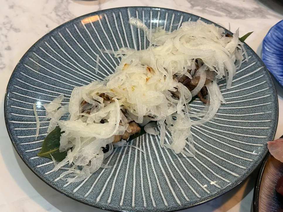 The special sushi set filling the whole table